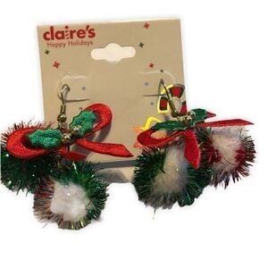 3/$15 or 5/$20 Christmas pompom earrings